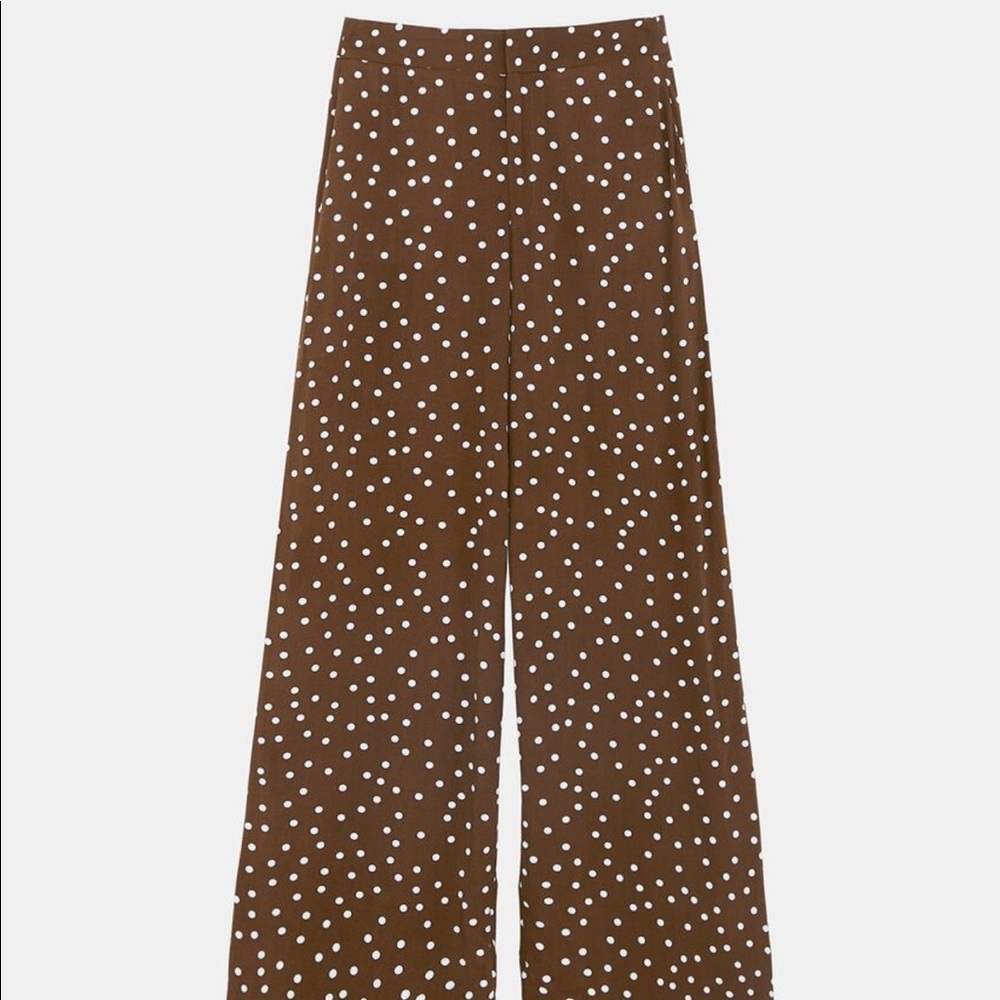 High Waist Zara Basic Pants Size 6 - image 1